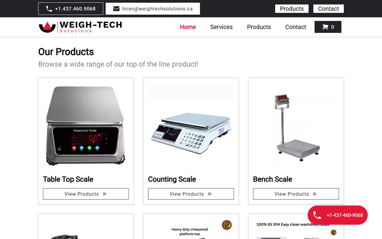 Weigh-Tech Solutions screenshot